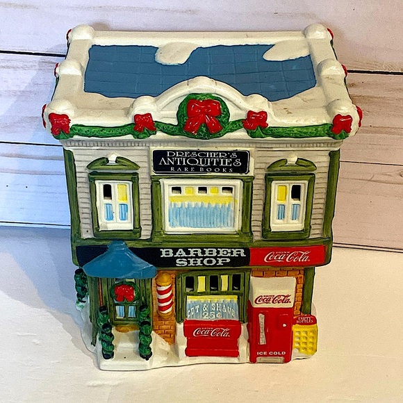 COCA COLA - Town Barber Shop - Town Square Collection - Picture 6 of 11